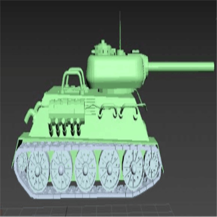 龙圩充气军用坦克模型